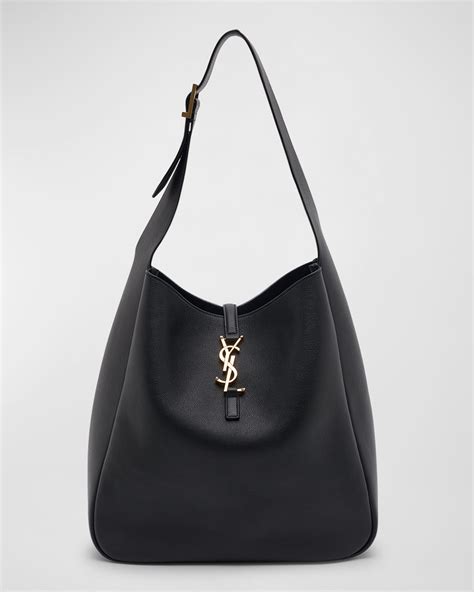 borsa ysl le 5 a 7|SAINT LAURENT Le 5 à 7 large leather shoulder bag .